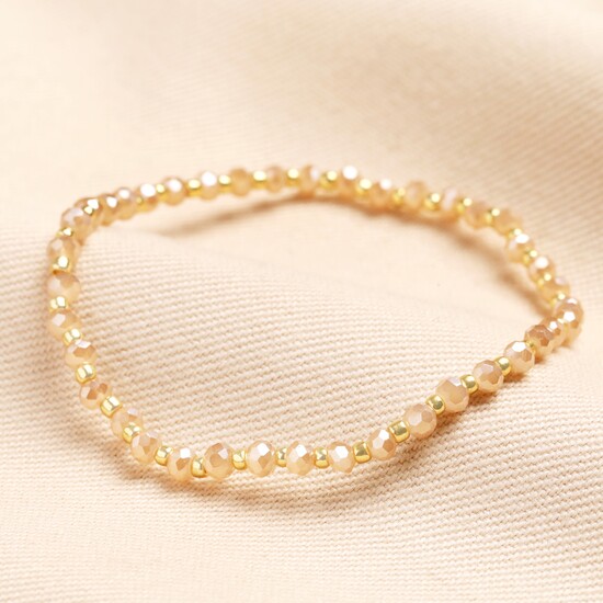 July Miyuki Bead Birthstone Bracelet